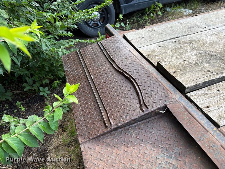 image for item FK3369 2000 MURF tilt deck utility trailer
