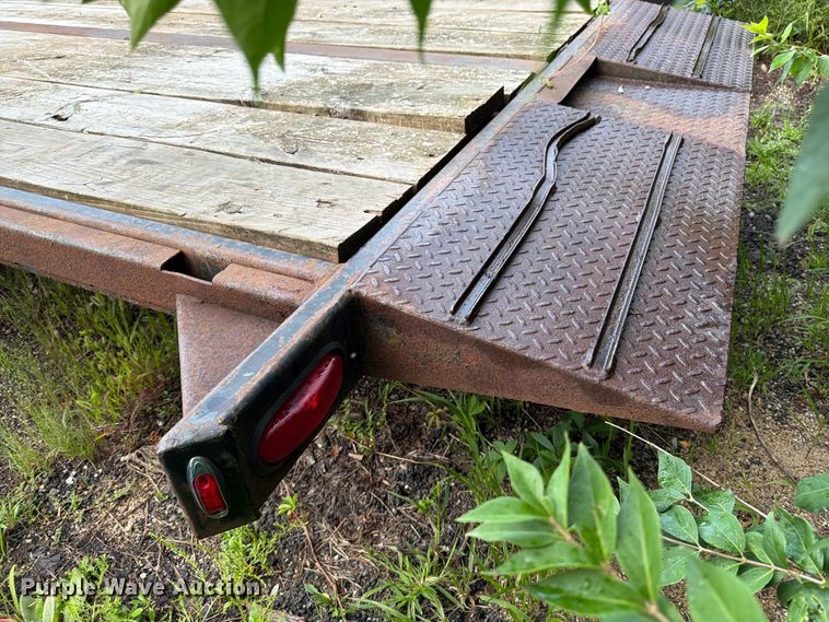 image for item FK3369 2000 MURF tilt deck utility trailer