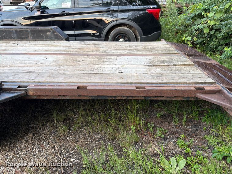 image for item FK3369 2000 MURF tilt deck utility trailer