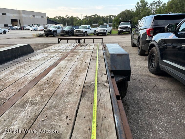 image for item FK3369 2000 MURF tilt deck utility trailer