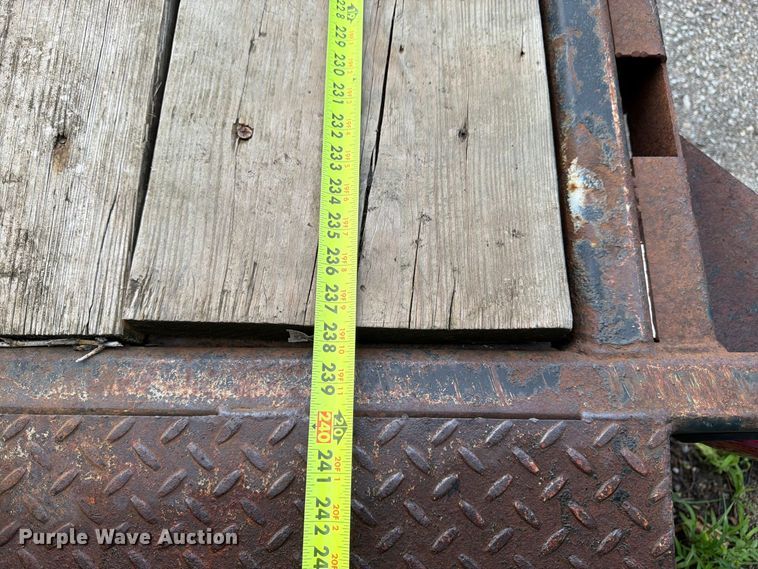 image for item FK3369 2000 MURF tilt deck utility trailer