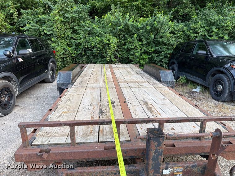 image for item FK3369 2000 MURF tilt deck utility trailer