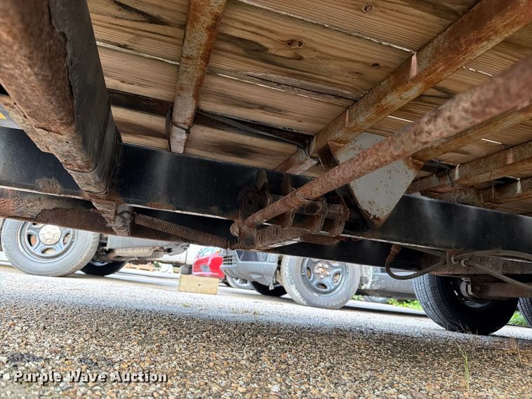 image for item FK3369 2000 MURF tilt deck utility trailer
