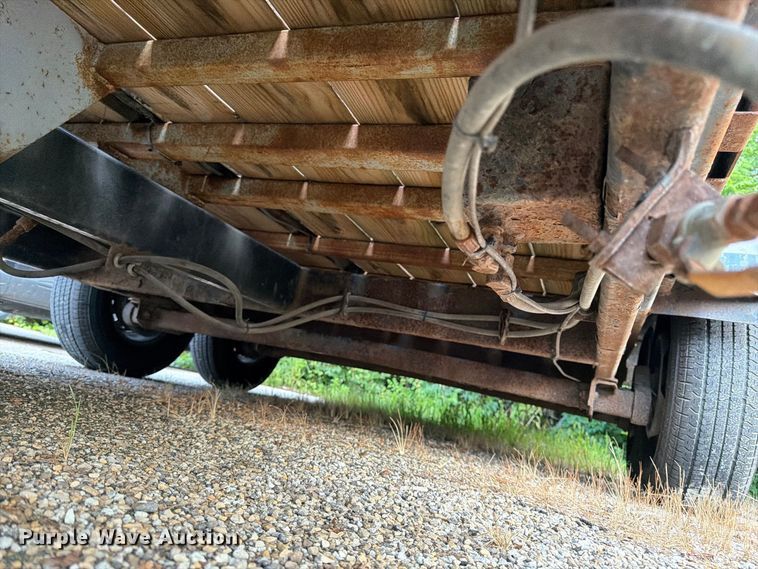 image for item FK3369 2000 MURF tilt deck utility trailer
