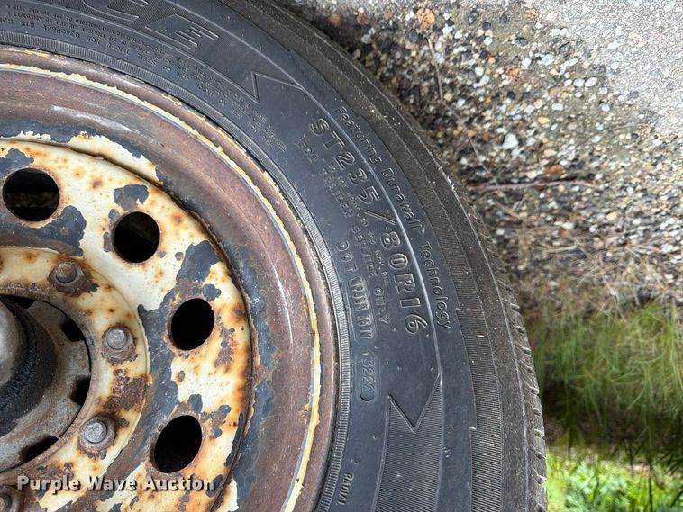 image for item FK3369 2000 MURF tilt deck utility trailer