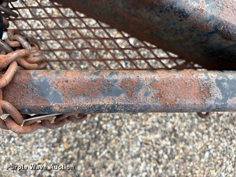image for item FK3369 2000 MURF tilt deck utility trailer