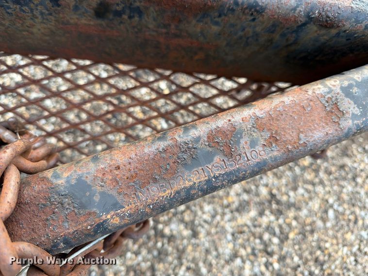 image for item FK3369 2000 MURF tilt deck utility trailer