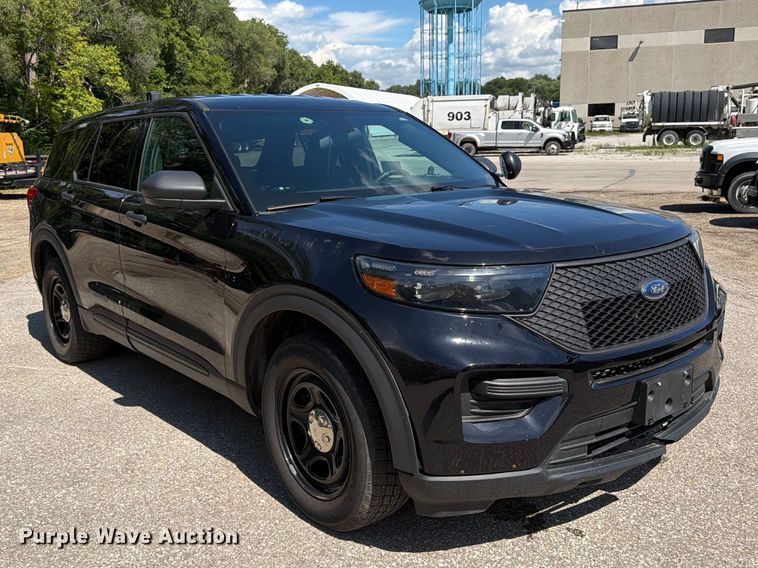 image for item FK3370 2022 Ford Explorer Police Interceptor SUV