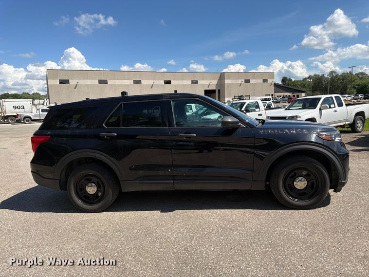 image for item FK3370 2022 Ford Explorer Police Interceptor SUV