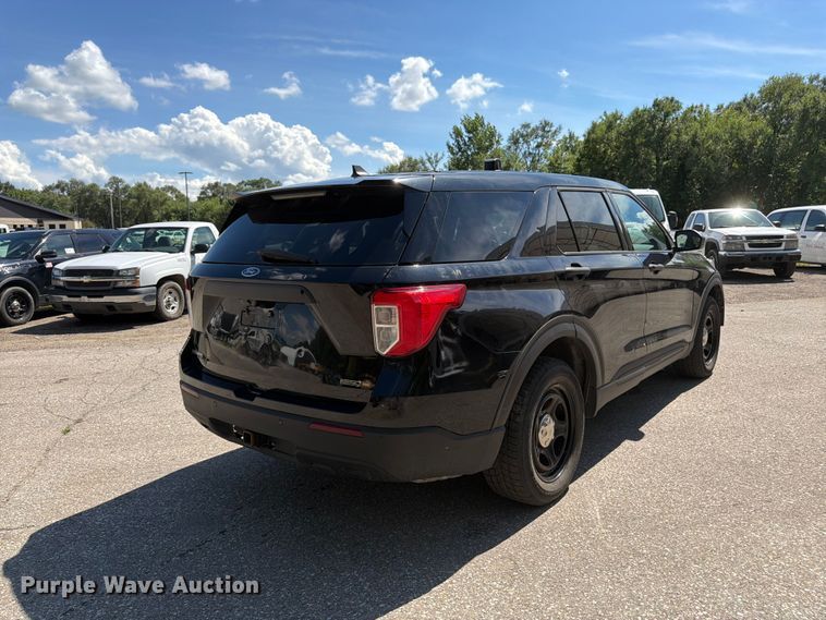 image for item FK3370 2022 Ford Explorer Police Interceptor SUV