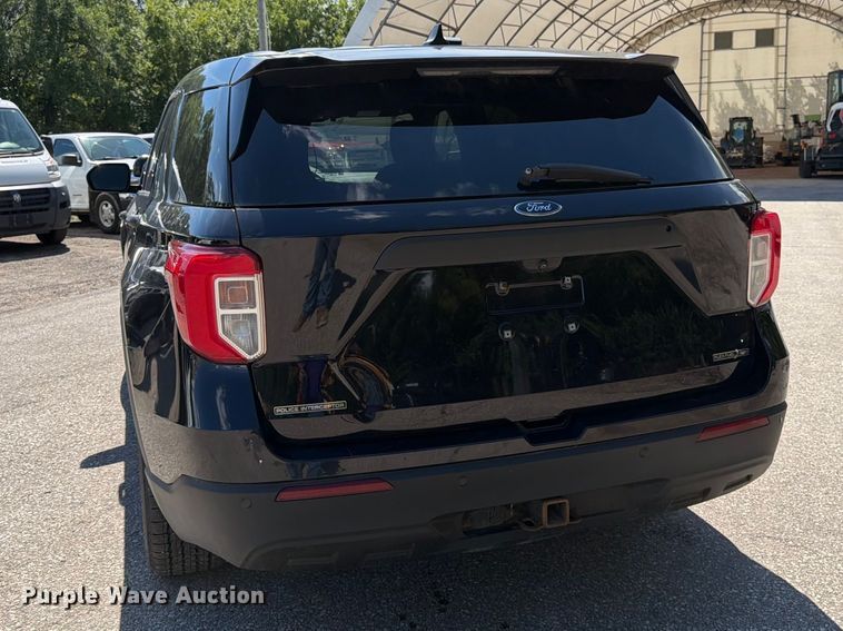 image for item FK3370 2022 Ford Explorer Police Interceptor SUV