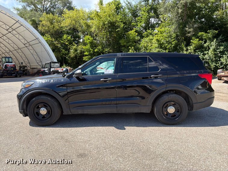image for item FK3370 2022 Ford Explorer Police Interceptor SUV