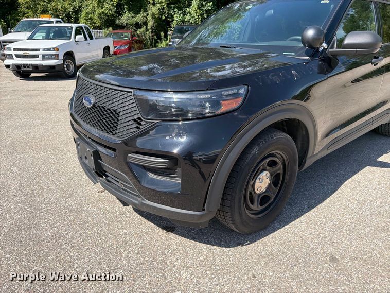 image for item FK3370 2022 Ford Explorer Police Interceptor SUV