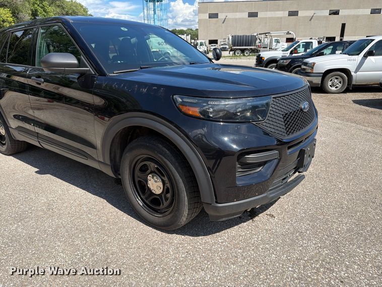 image for item FK3370 2022 Ford Explorer Police Interceptor SUV