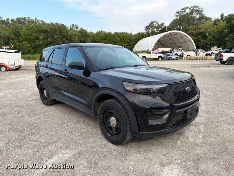 image for item FK3371 2022 Ford Explorer Police Interceptor SUV