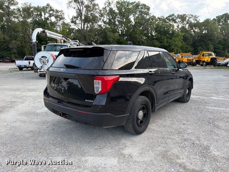 image for item FK3371 2022 Ford Explorer Police Interceptor SUV