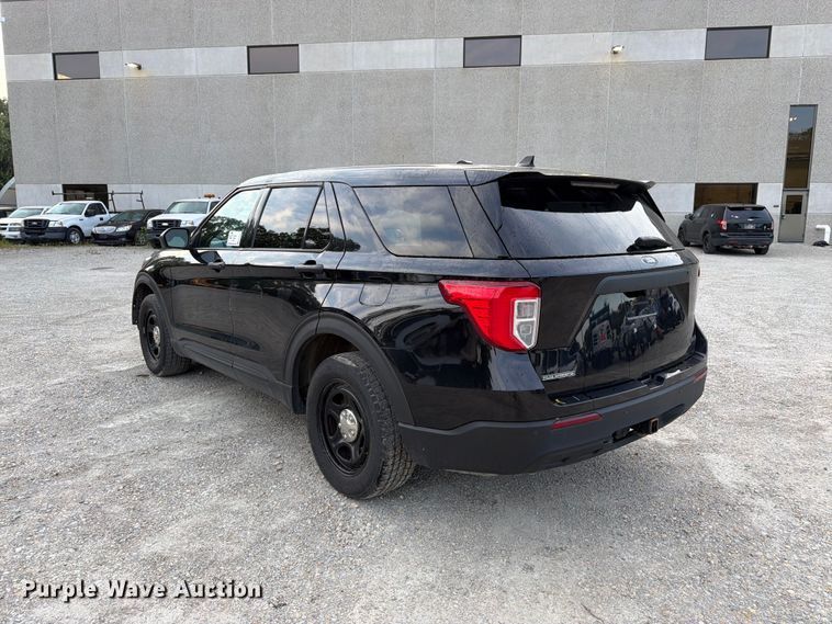 image for item FK3371 2022 Ford Explorer Police Interceptor SUV