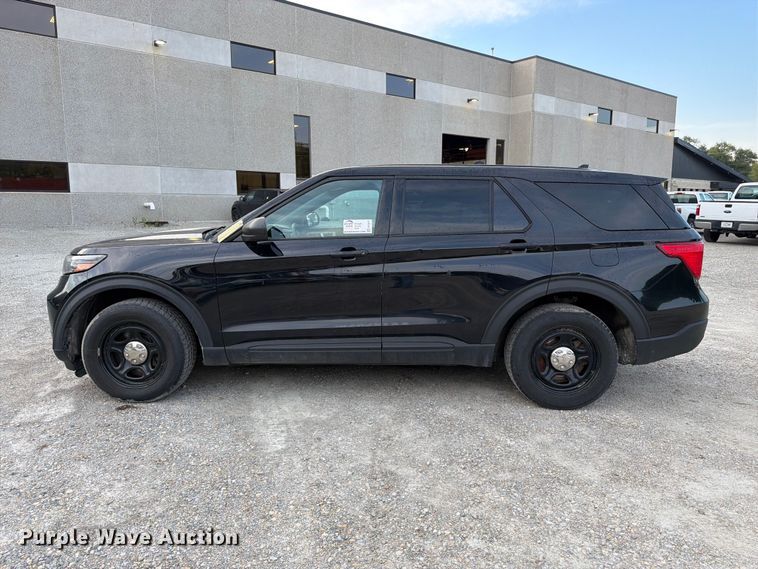 image for item FK3371 2022 Ford Explorer Police Interceptor SUV