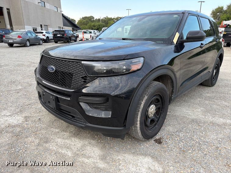 image for item FK3371 2022 Ford Explorer Police Interceptor SUV
