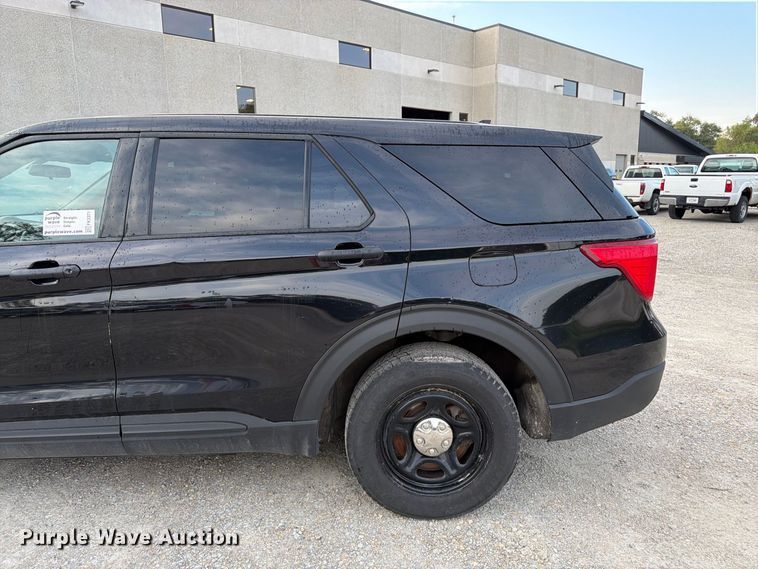 image for item FK3371 2022 Ford Explorer Police Interceptor SUV