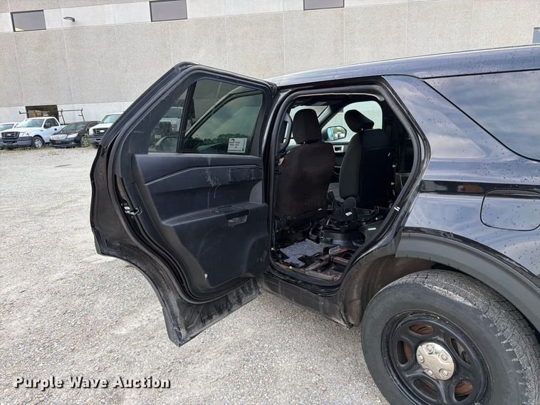 image for item FK3371 2022 Ford Explorer Police Interceptor SUV