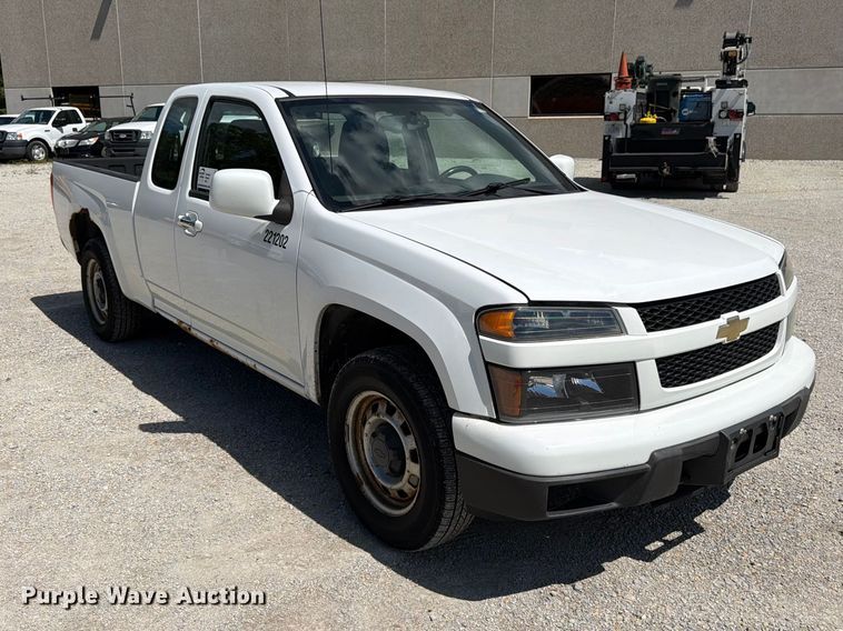image for item FK3373 2012 Chevrolet Colorado Ext. Cab pickup truck