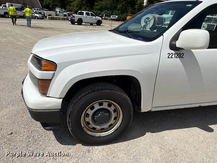 image for item FK3373 2012 Chevrolet Colorado Ext. Cab pickup truck