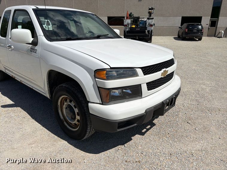 image for item FK3373 2012 Chevrolet Colorado Ext. Cab pickup truck