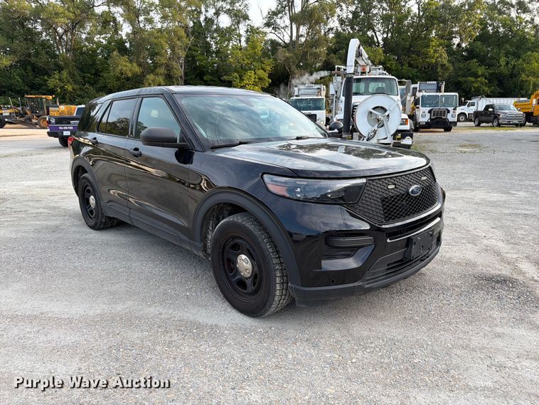 image for item FK3374 2021 Ford Explorer Police Interceptor SUV