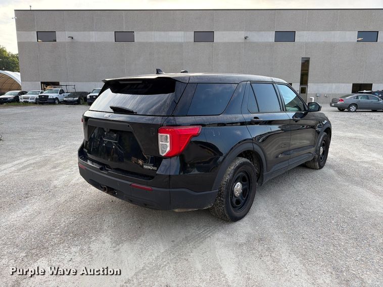 image for item FK3374 2021 Ford Explorer Police Interceptor SUV