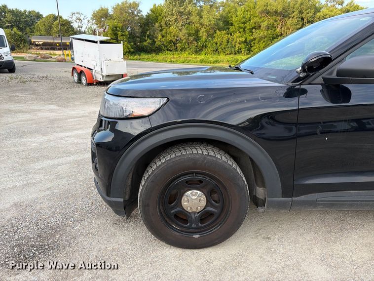 image for item FK3374 2021 Ford Explorer Police Interceptor SUV