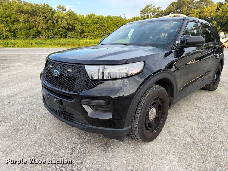 image for item FK3374 2021 Ford Explorer Police Interceptor SUV