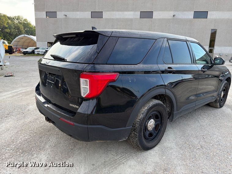 image for item FK3374 2021 Ford Explorer Police Interceptor SUV