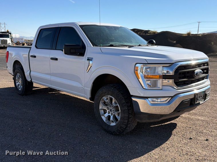 image for item FK4509 2021 Ford F150 Crew Cab pickup truck