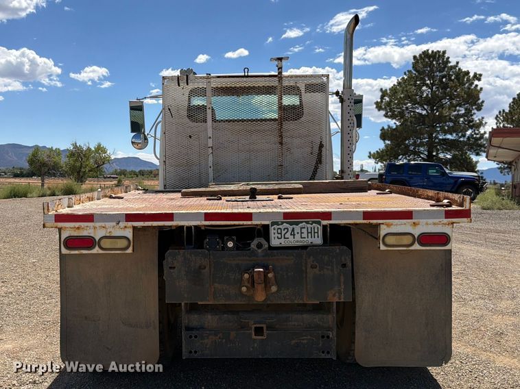 image for item FK4599 1999 International 4900 flatbed truck