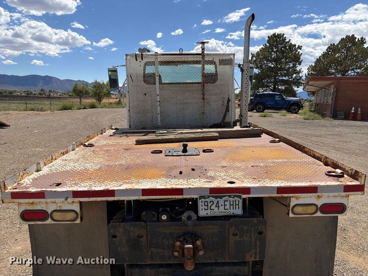 image for item FK4599 1999 International 4900 flatbed truck