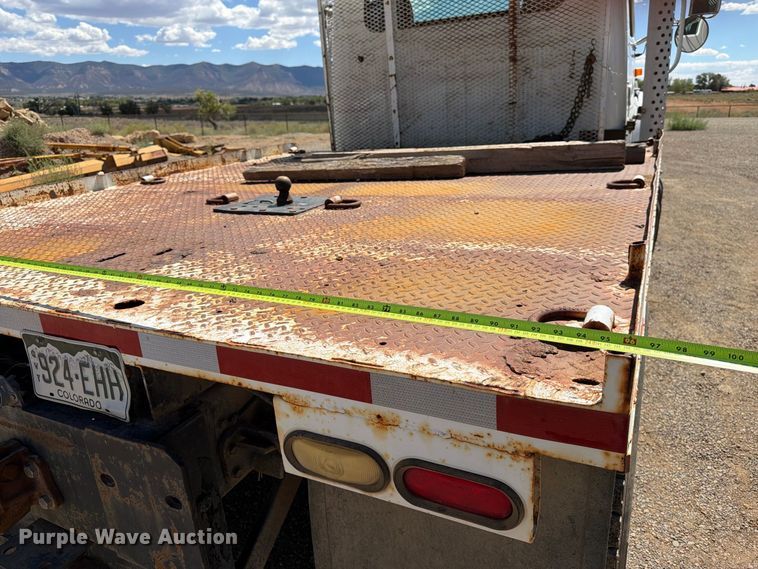 image for item FK4599 1999 International 4900 flatbed truck