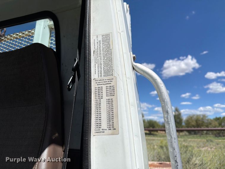 image for item FK4599 1999 International 4900 flatbed truck