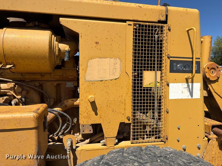 image for item FK4602 1989 Caterpillar 140G motor grader