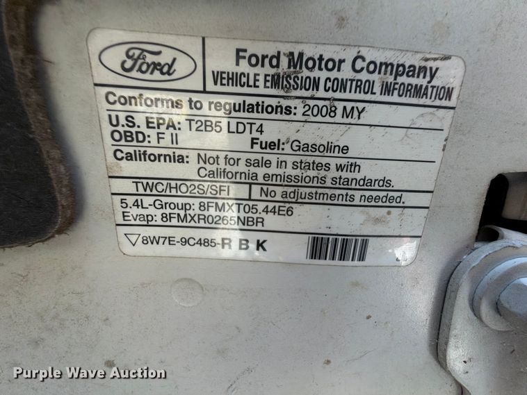 image for item FK5007 2008 Ford Expedition SUV