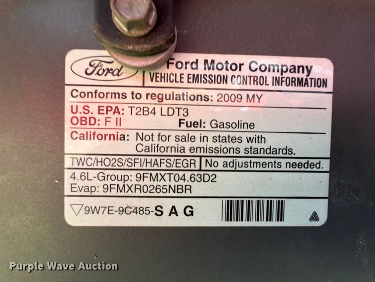 image for item FK5009 2009 Ford F150 Crew Cab pickup truck