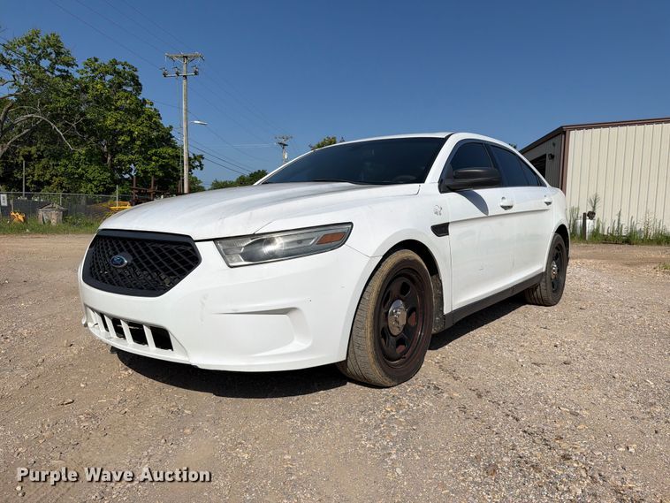 image for item FK5011 2013 Ford Taurus Police Interceptor 