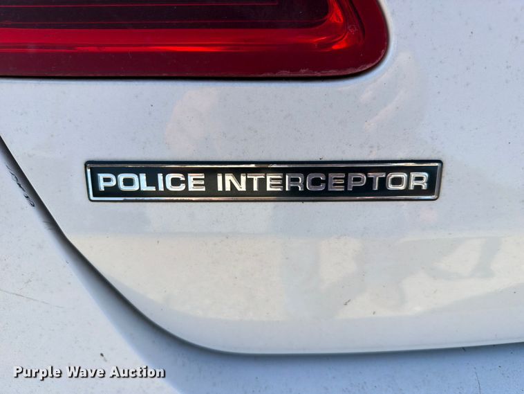 image for item FK5011 2013 Ford Taurus Police Interceptor 