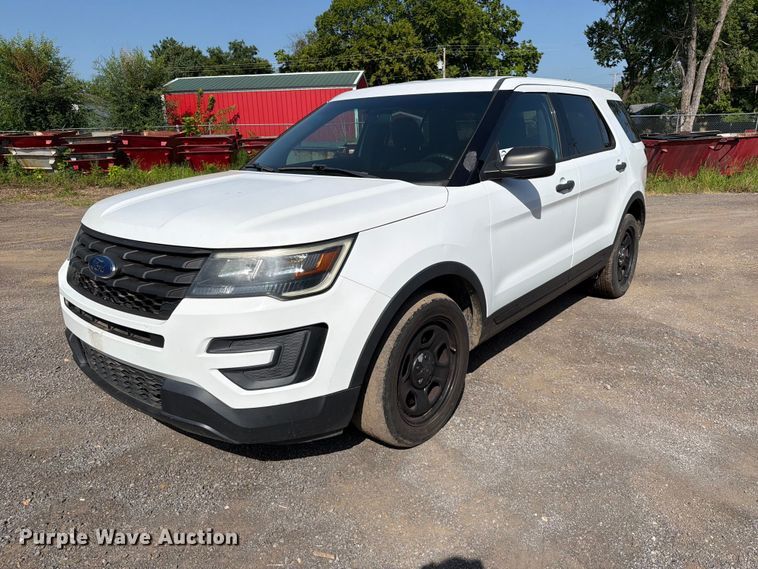 image for item FK5012 2016 Ford Explorer Police Interceptor SUV