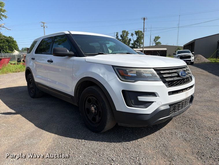 image for item FK5012 2016 Ford Explorer Police Interceptor SUV