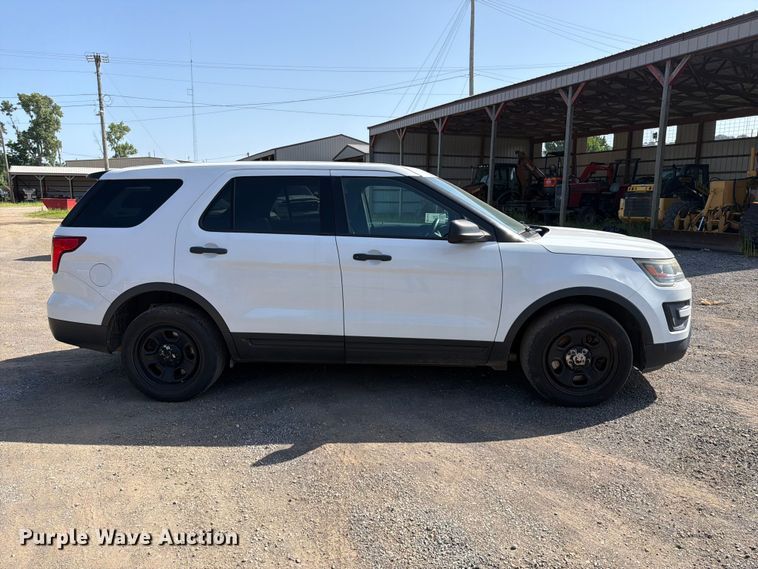 image for item FK5012 2016 Ford Explorer Police Interceptor SUV