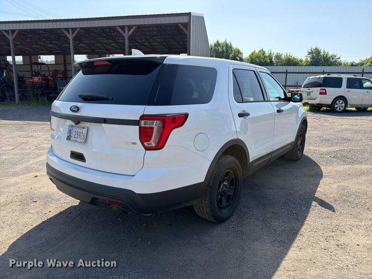 image for item FK5012 2016 Ford Explorer Police Interceptor SUV