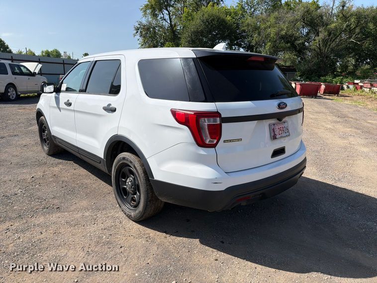 image for item FK5012 2016 Ford Explorer Police Interceptor SUV