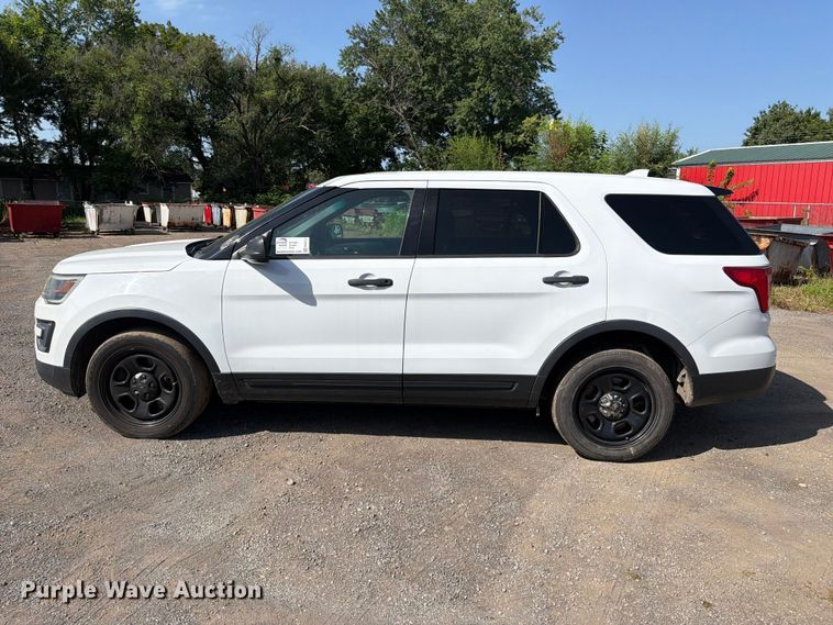 image for item FK5012 2016 Ford Explorer Police Interceptor SUV