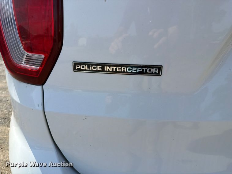 image for item FK5012 2016 Ford Explorer Police Interceptor SUV